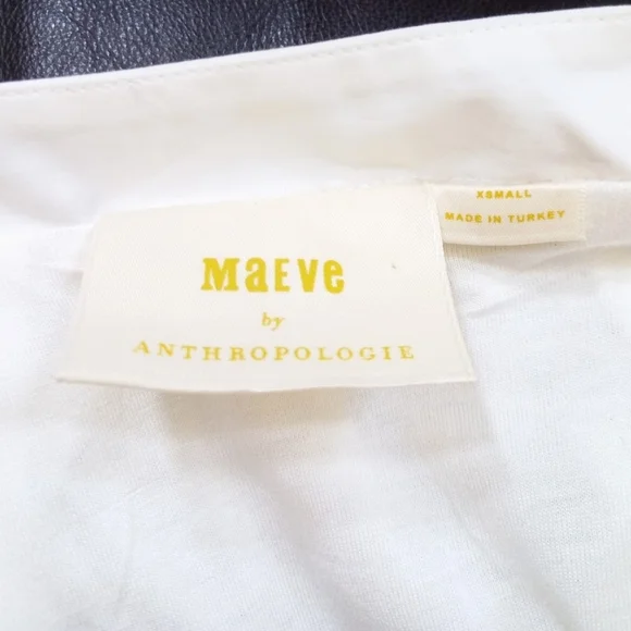 Anthropologie Maeve white eyelet puff sleeve dress - Picture 10 of 10